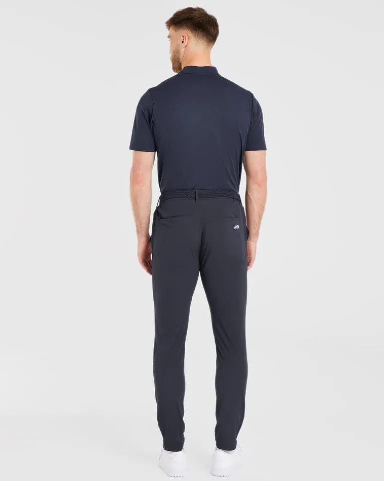 Performance Collarless Polo Shirt
