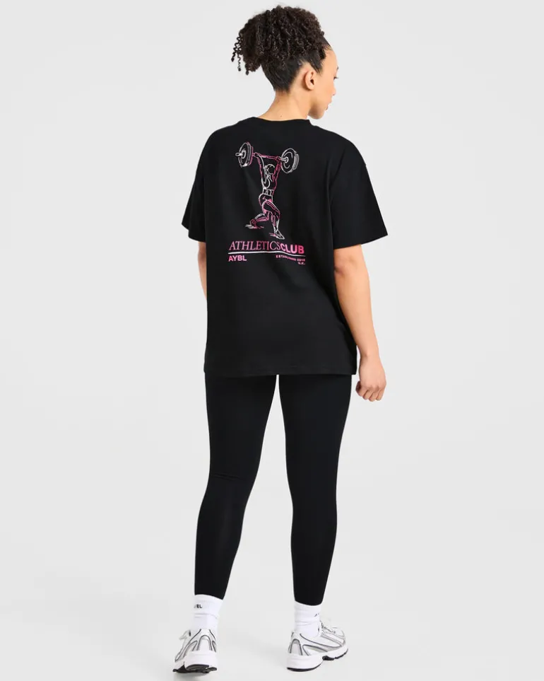 Power Lifting Illustration T Shirt