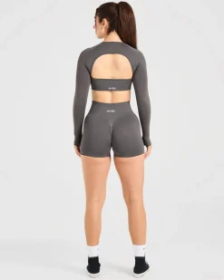 Power Seamless Long Sleeve Crop Top