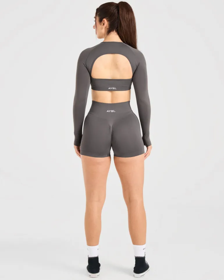 Power Seamless Long Sleeve Crop Top