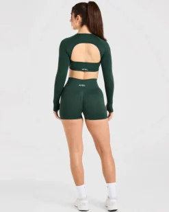 Power Seamless Long Sleeve Crop Top