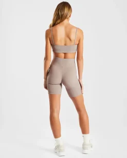 Sculpt Ribbed Cycling Shorts