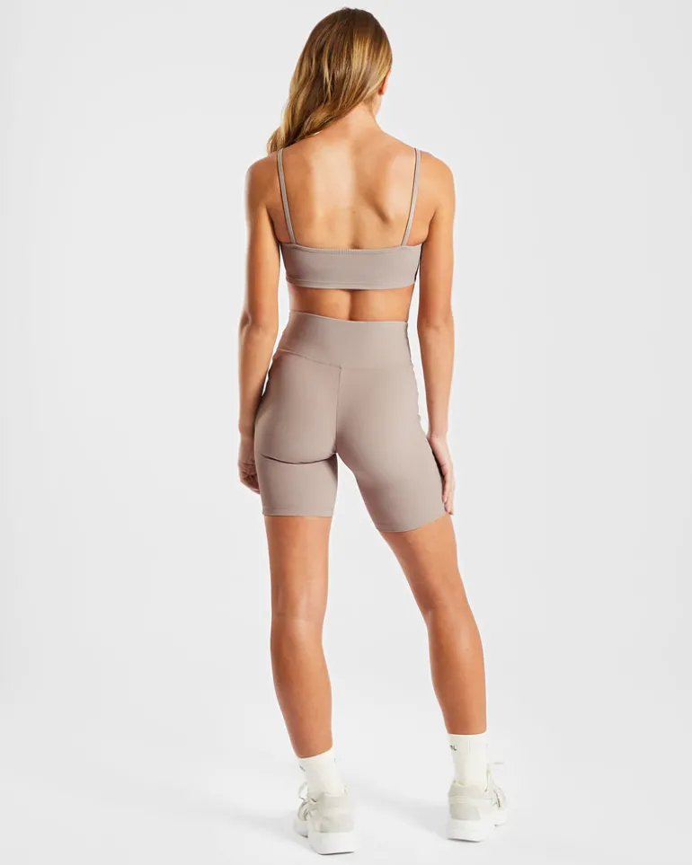 Sculpt Ribbed Cycling Shorts