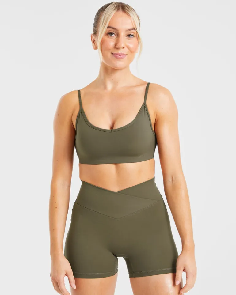 Sculpt Wrap Sports Bra