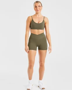 Sculpt Wrap Sports Bra