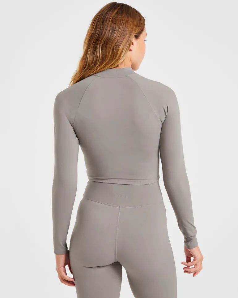 Sculpt Wrap Zip Up Jacket