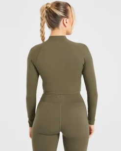 Sculpt Wrap Zip Up Jacket