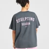 Sculpting Season Oversized T Shirt