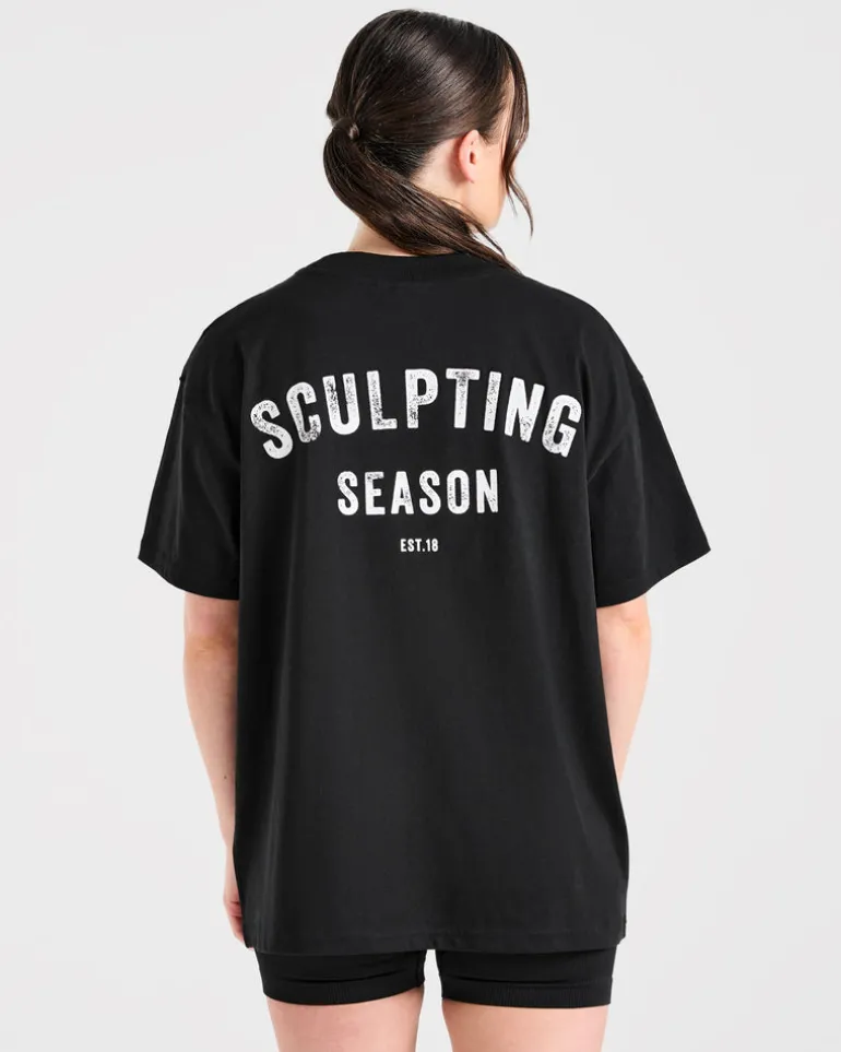 Sculpting Season Oversized T Shirt