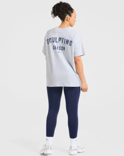 Sculpting Season Oversized T Shirt