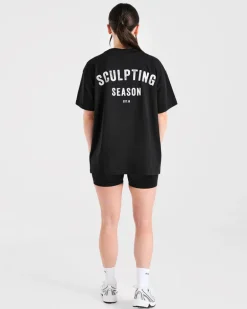 Sculpting Season Oversized T Shirt