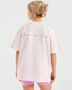 Show Up Oversized T Shirt