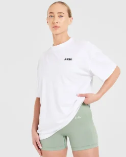 Sports Club Wavy Oversized T Shirt