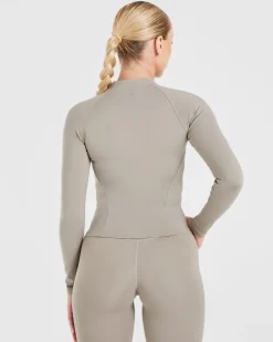 Staple Longline Zip Jacket