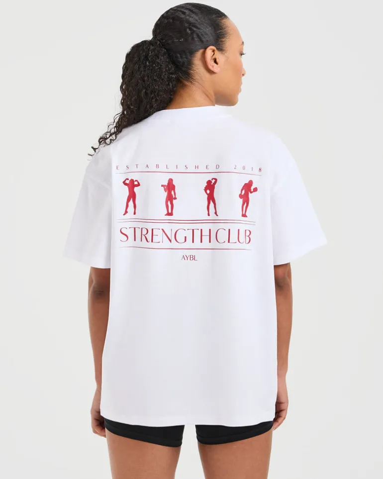 Strength Club Oversized T Shirt