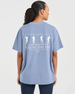 Strength Club Oversized T Shirt